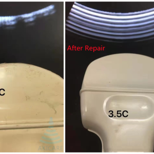 3.5C For GE Logiq P5 Convex Transducer Ultrasonido Ultrasonic Sensor Ultrasound Probe REPAIR SERVICE Akicare