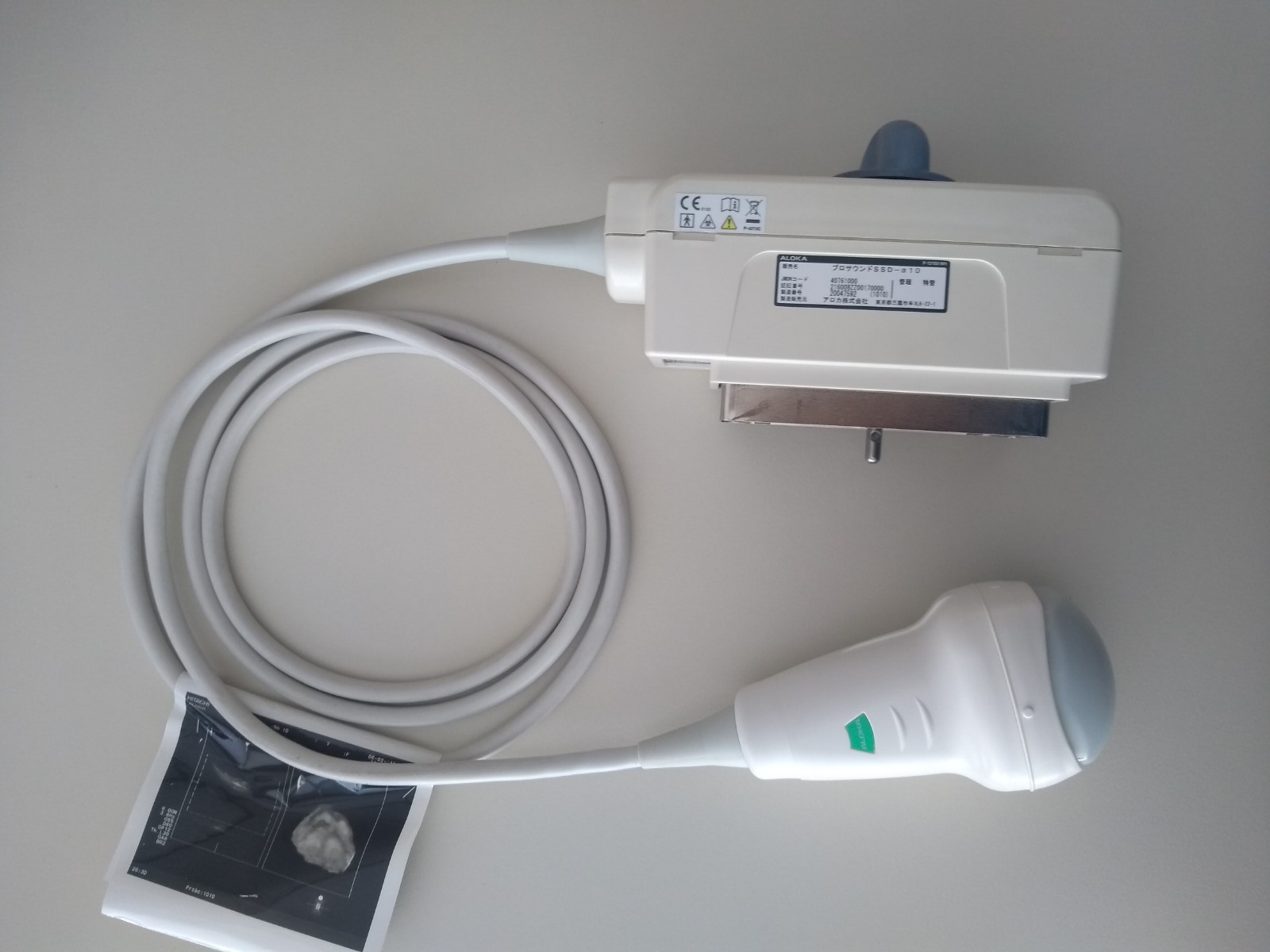 Aloka ASU-1010 ultrasound probe
