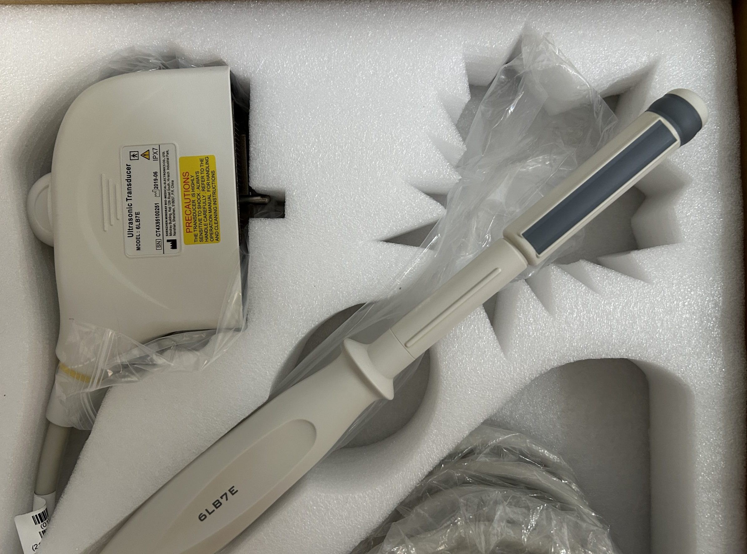 Mindray 6LB7E ultrasound probe