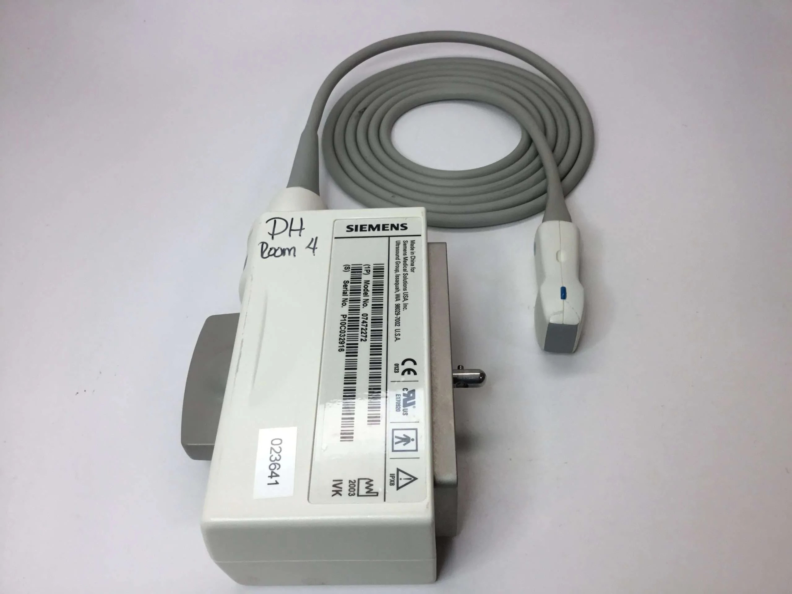 Siemens P10-4 ultrasound probe