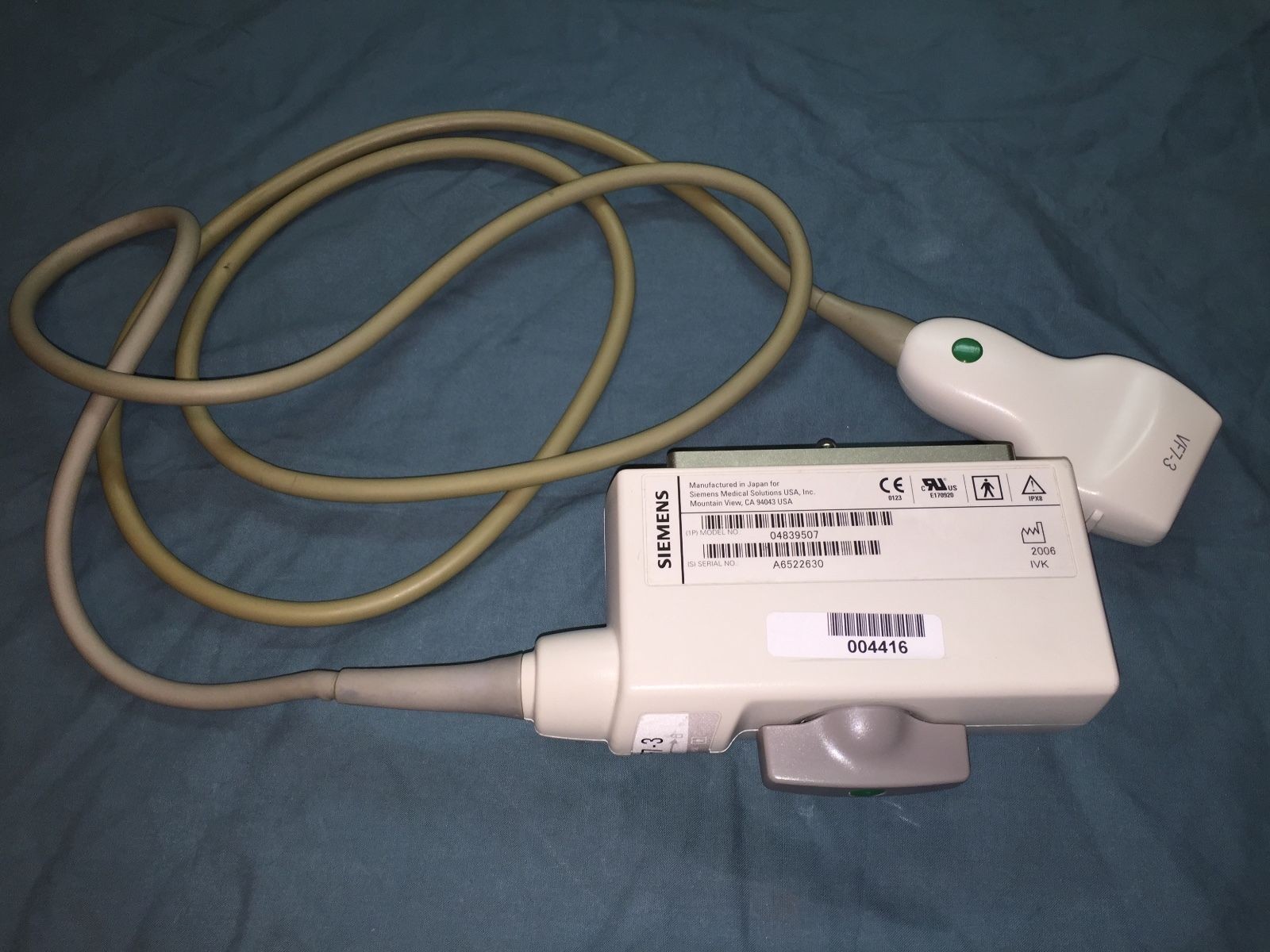 Siemens VF7-3 ultrasound probe