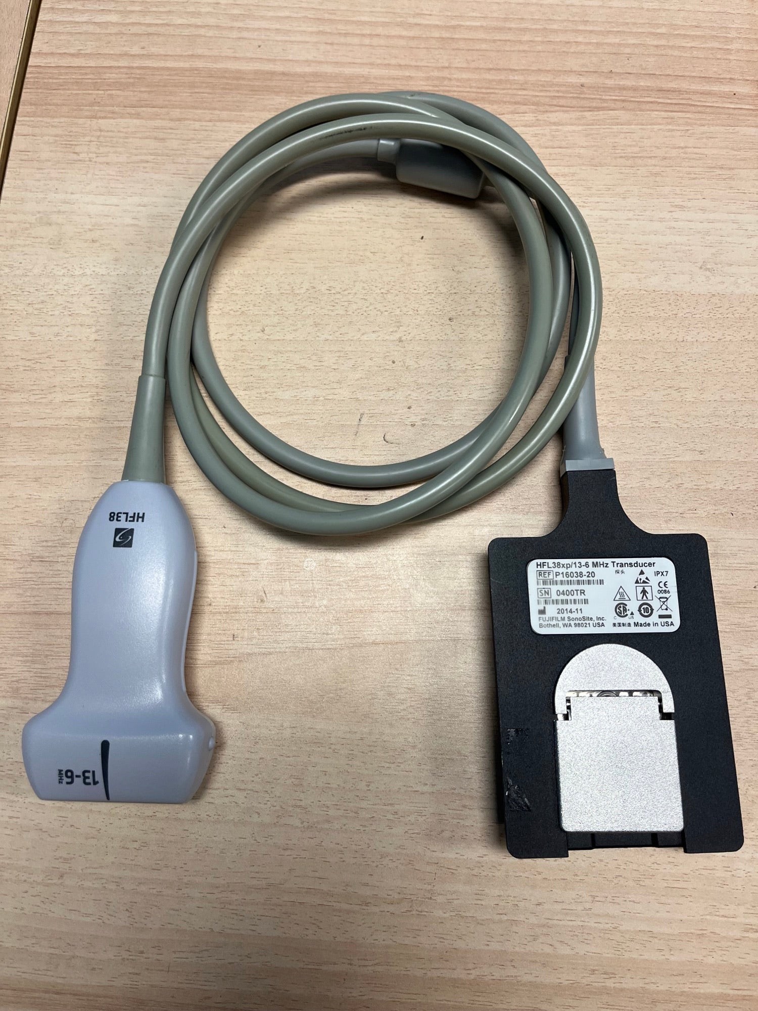 Sonosite HFL38XP ultrasound probe