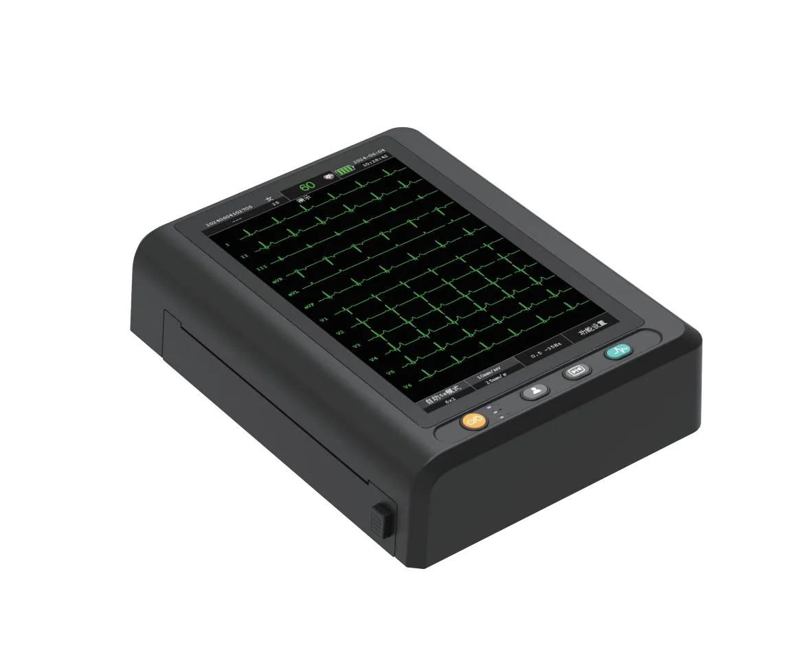 Akicare ECG1210 electrocardiograph ECG machine - view 2