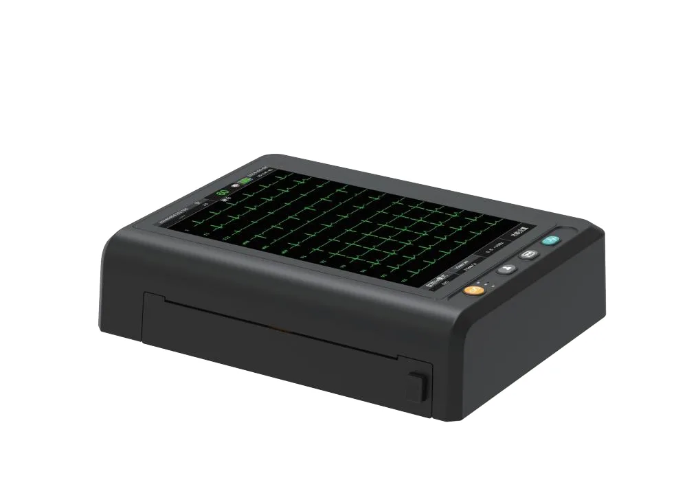 Akicare ECG1210 electrocardiograph ECG machine - view 3