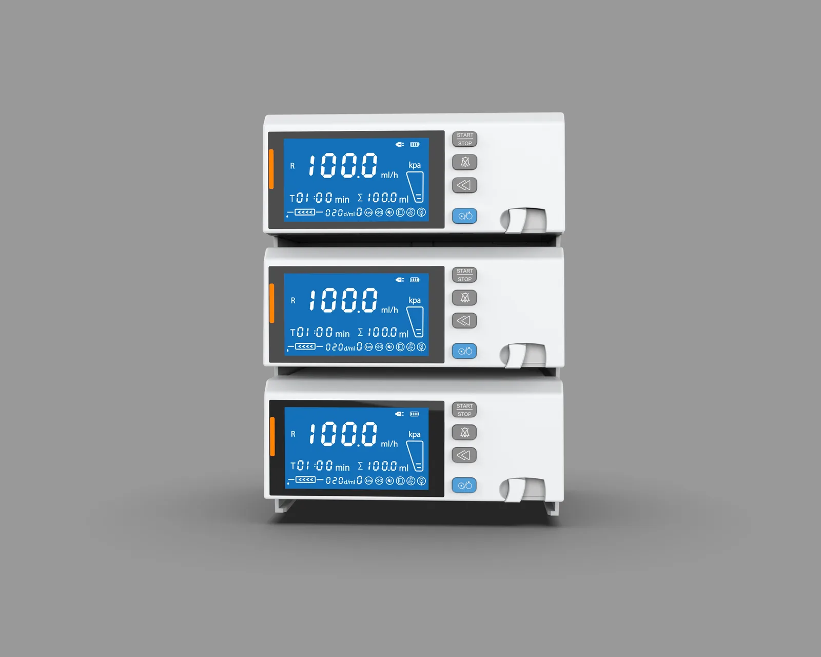 Akicare IP01 infusion and syringe pump - view 5
