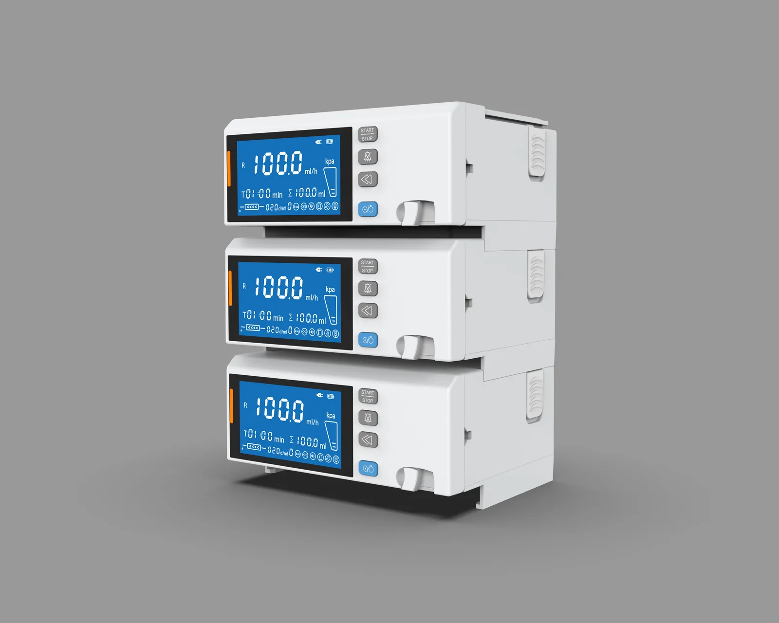 Akicare IP01 infusion and syringe pump - view 6