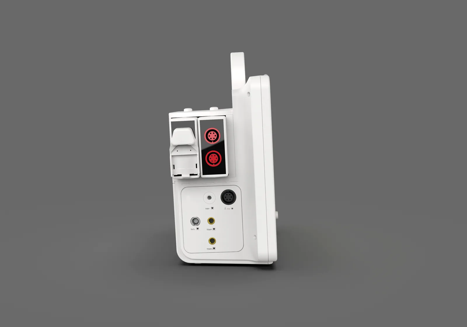Akicare PM12H multi-parameter patient monitor - view 4