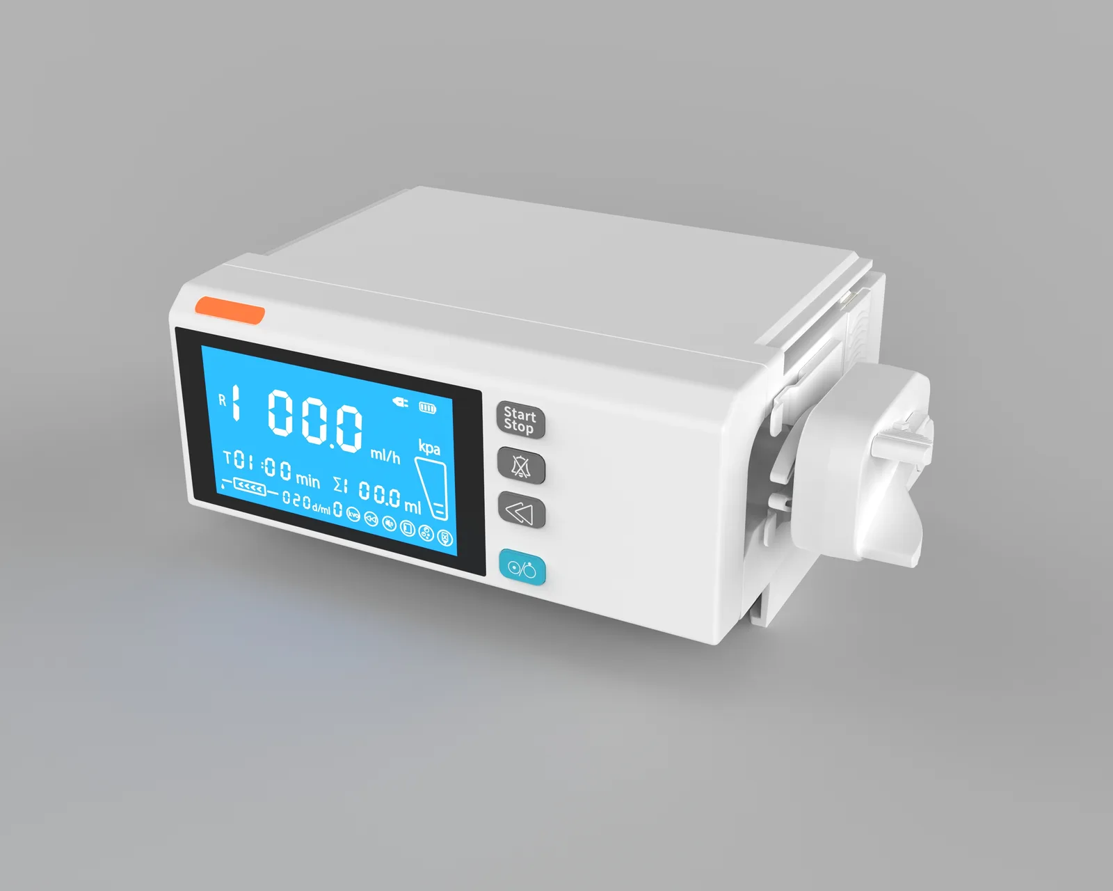 Akicare SP01 infusion and syringe pump - view 5