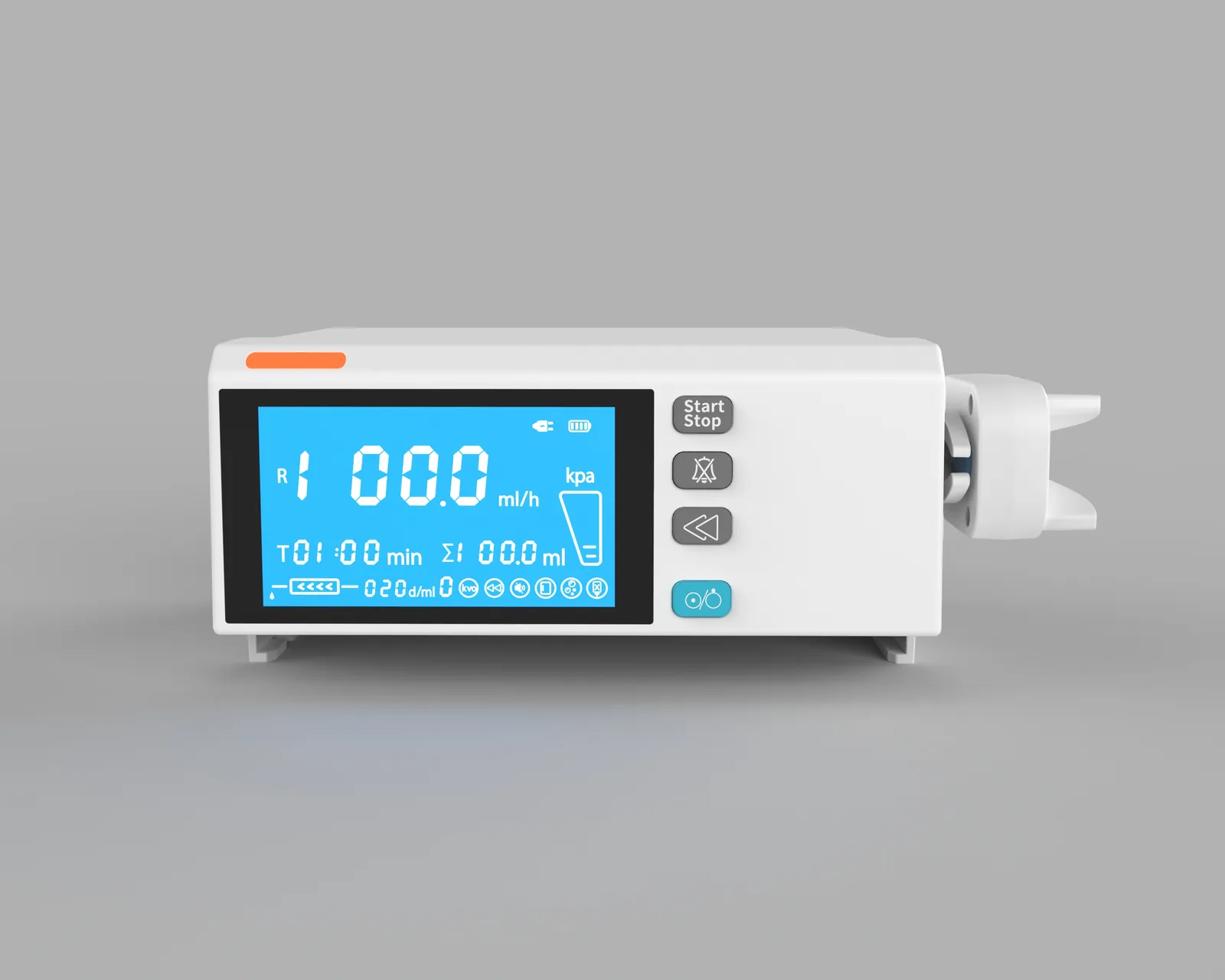 Akicare SP01 infusion and syringe pump - view 6